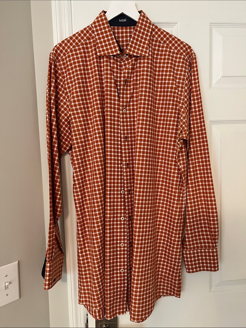 Men’s Check Button-Down Shirt